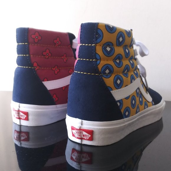 Vans Men\'s Sk8 High Top Leather Suede / Canvas Sneaker main image 6